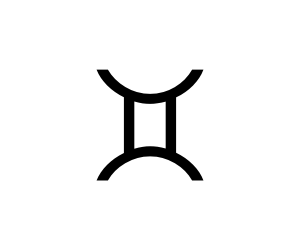 Gemini Symbol - Zodiac Signs