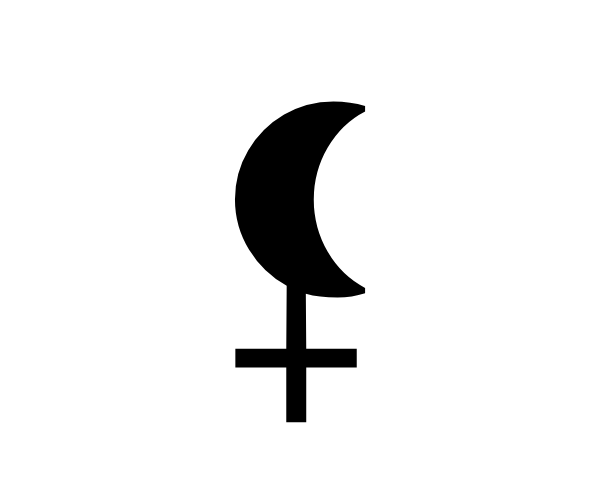 Lilith (Black Moon) - Astrology Symbols