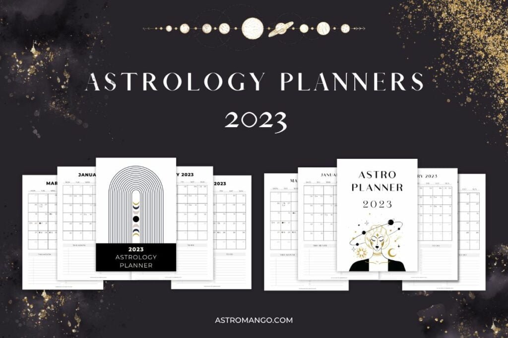 Astrology Planner 2023 Free Printable PDF