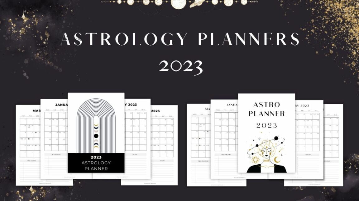 Astrology Planner 2023 Free Printable PDF 1152x648 
