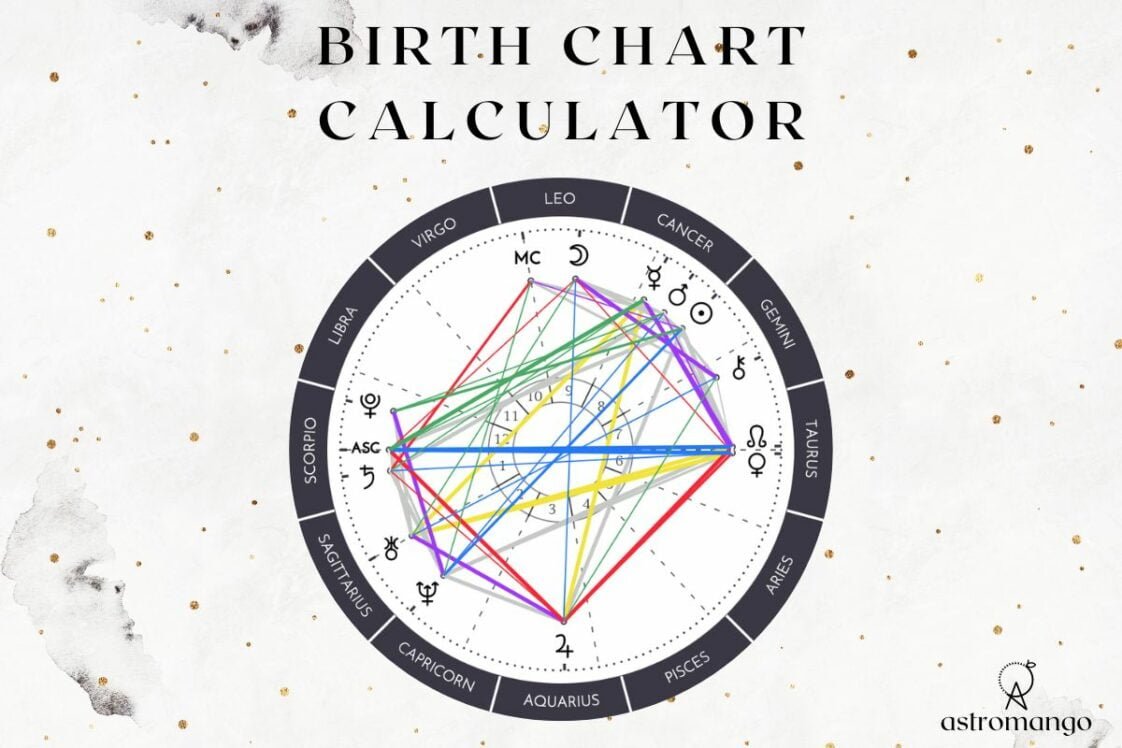 Birth Chart Calculator AstroMango