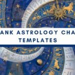 Blank astrology chart templates