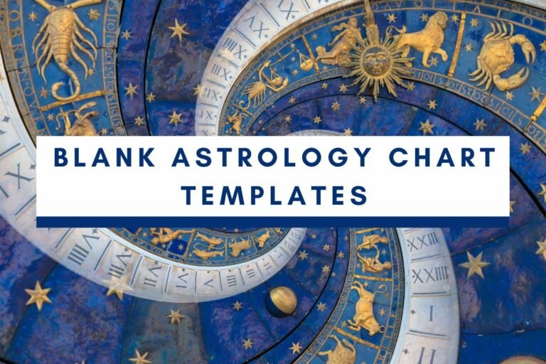 5 Blank Birth Charts You Can Buy or Download Right Now