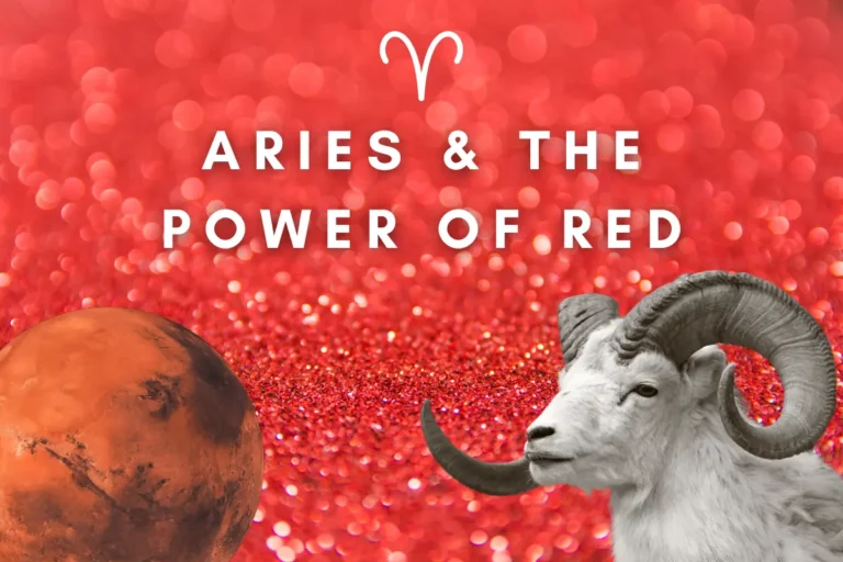 Aries and the Power of Red 🔴