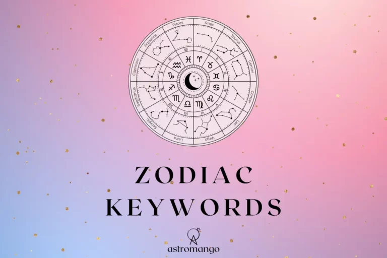 Zodiac Signs Keywords