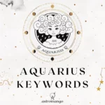 A comprehensive list of keywords for Aquarius zodiac sign including positive and negative traits as well as keys to help you interpret any astrological placement in Aquarius.